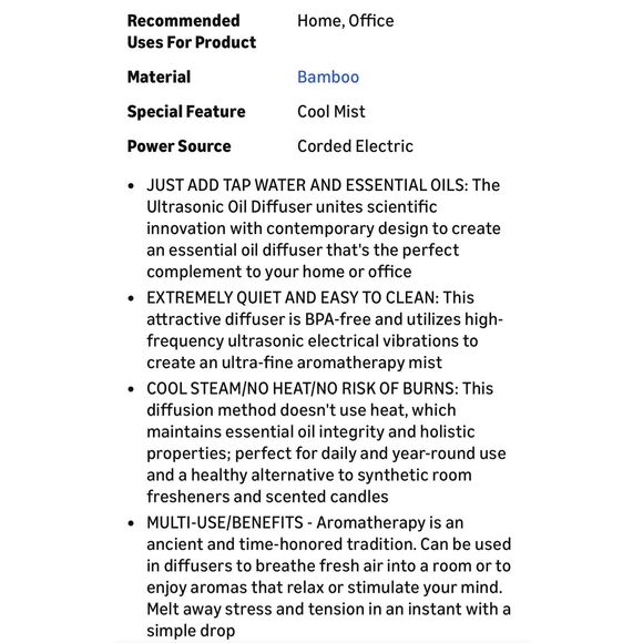 BAMBOO DIFFUSER NEW - Picture 5 of 5